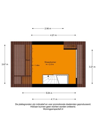 Floorplan - Westeinde 83I, 2371 AZ Roelofarendsveen